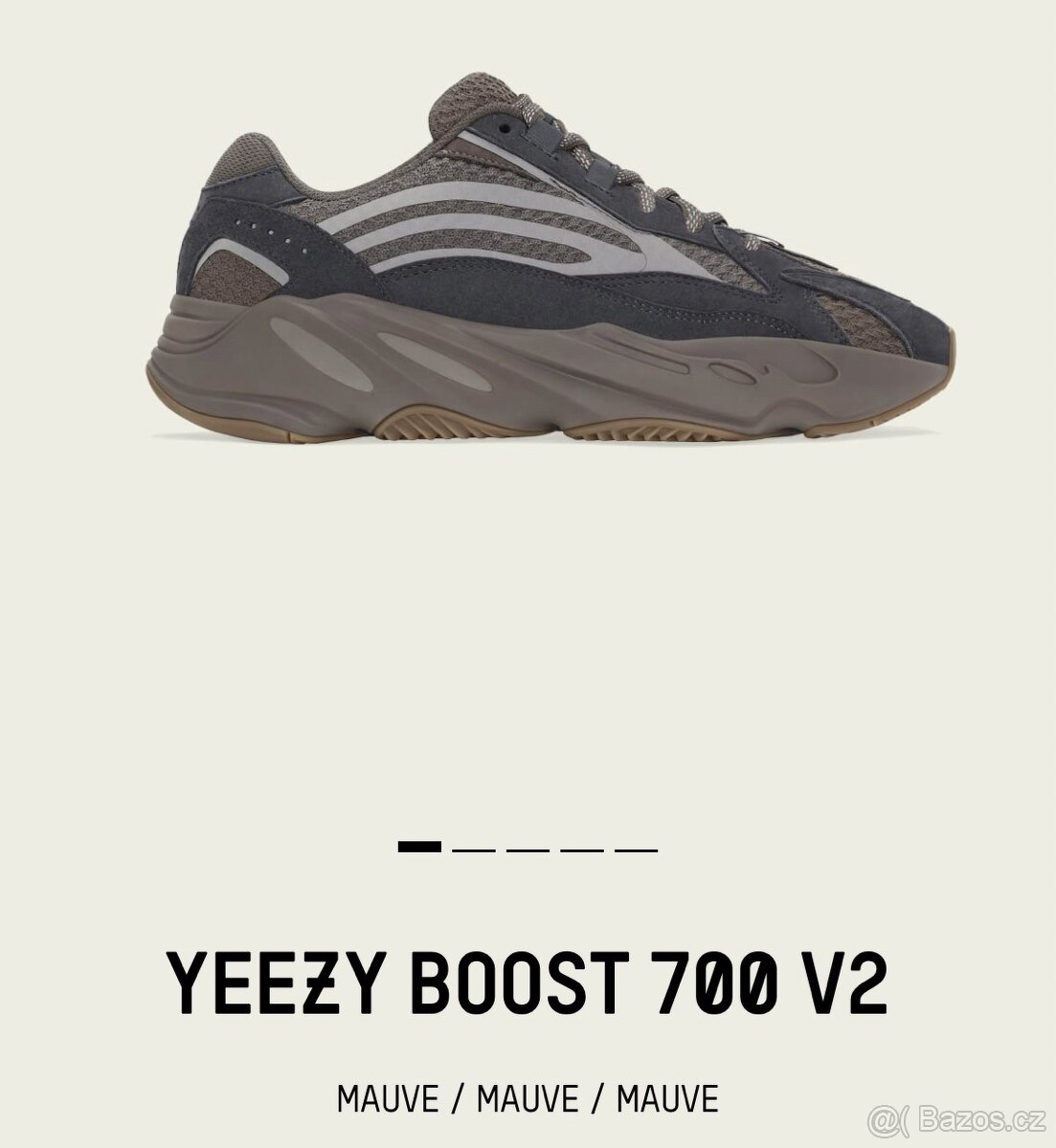 Yeezy BOOST 700 V2 mauve RARE