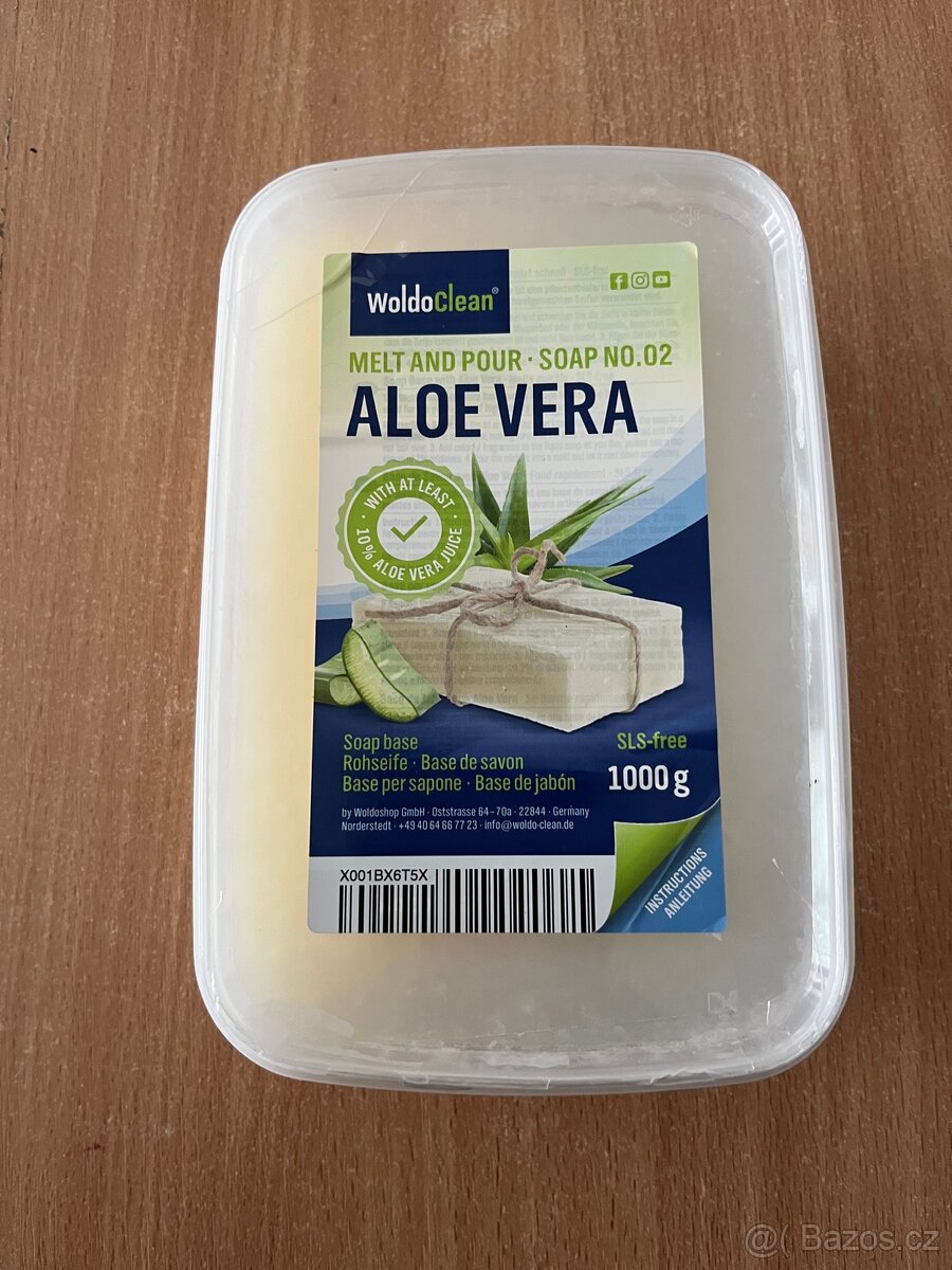 Mýdlo s ALOE VERA , 1 kg