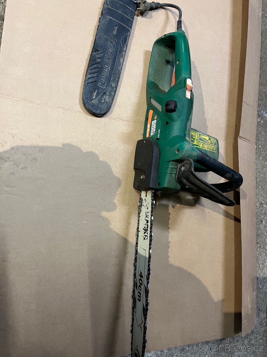 Elektricka retezova pila Black Decker