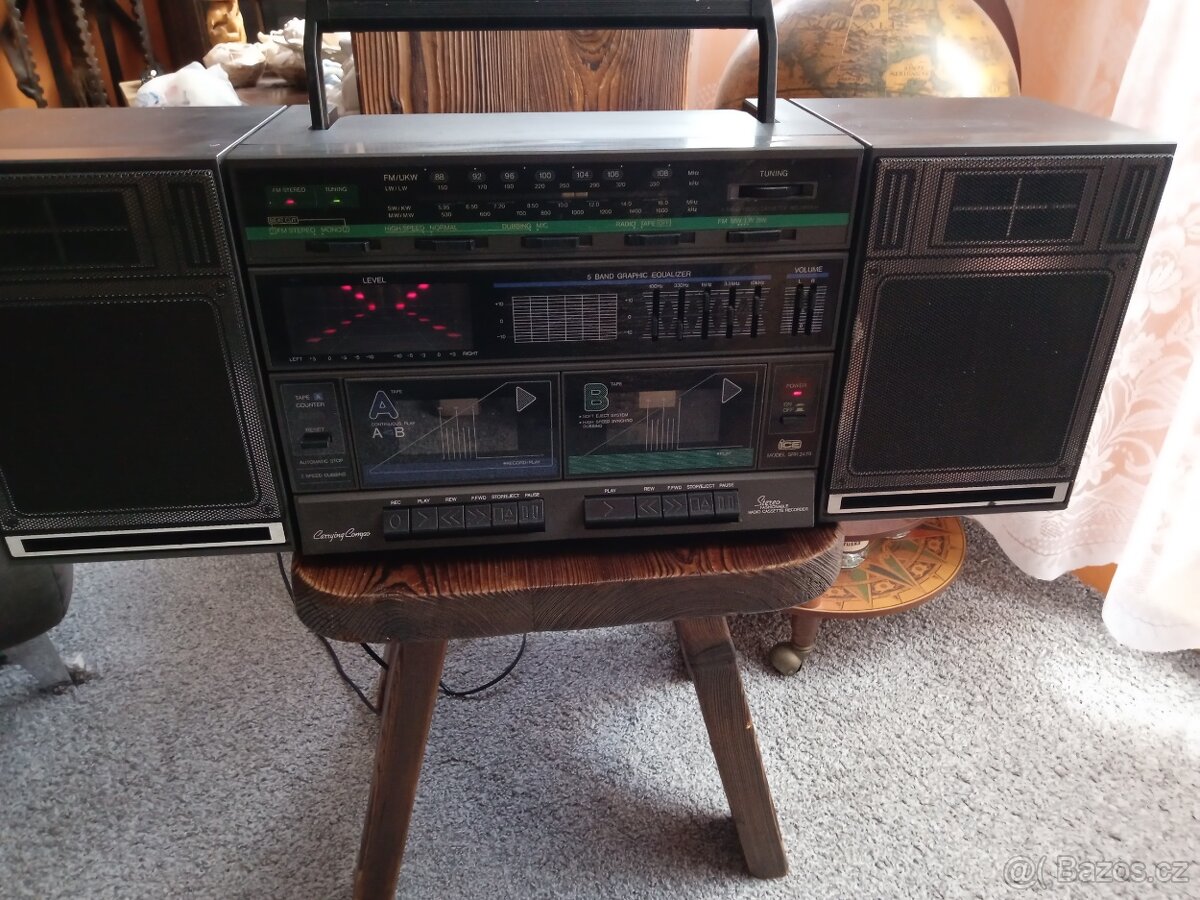 Velký Boombox retro