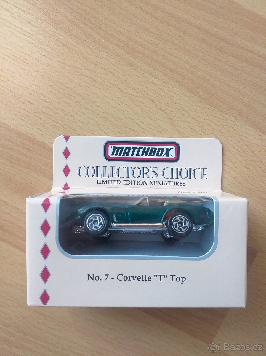 matchbox Corvette různé varianty b