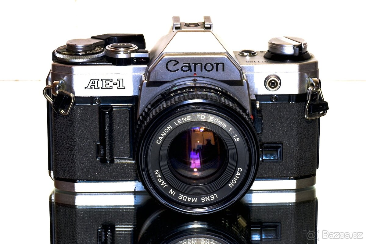 Canon AE-1 + FD 1,8/50mm TOP STAV