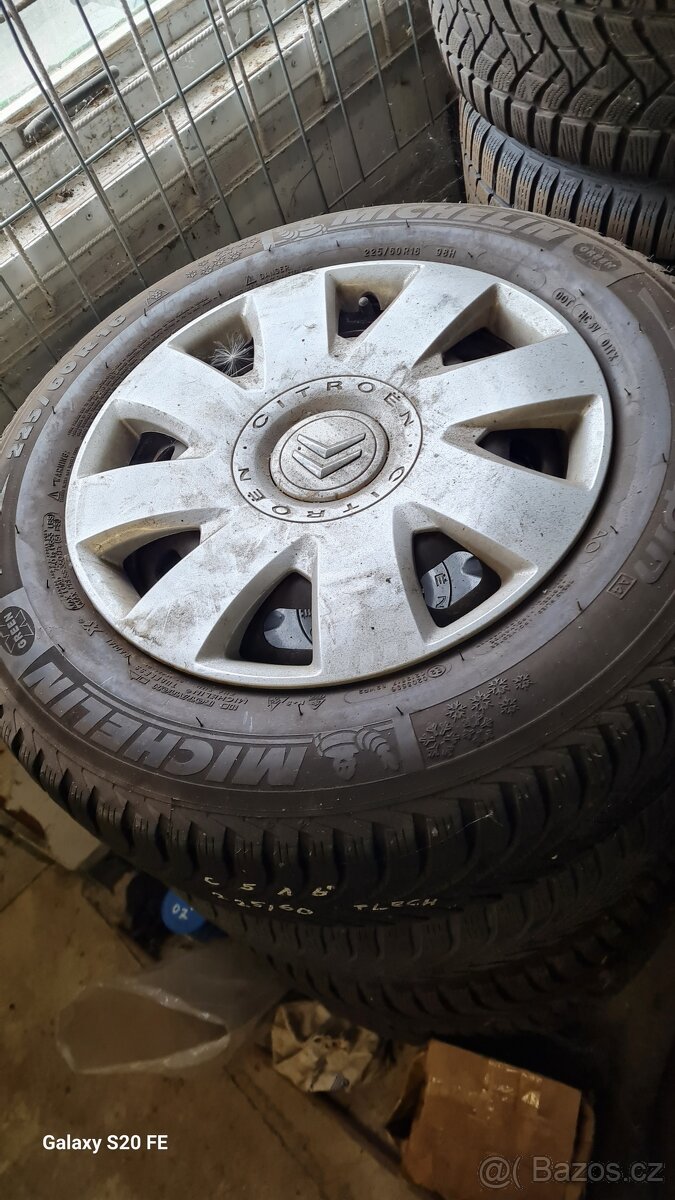 CITROEN C5 PLECH KOLA 225/60/16 98H, ZIMA, Č.52