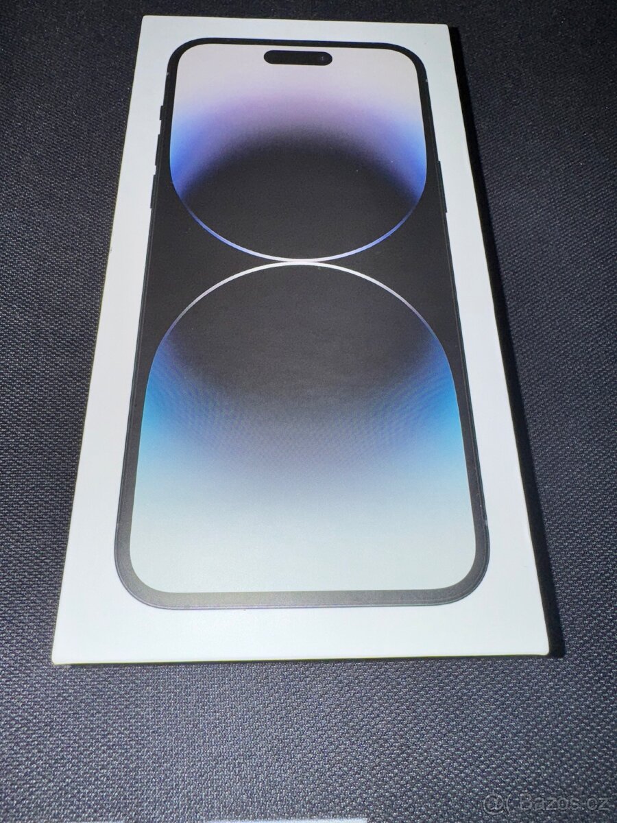 Krabička Apple iPhone 14pro max 256gb black