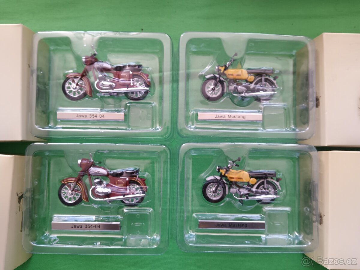 Jawa mustang a Jawa 354 1:24 atlas