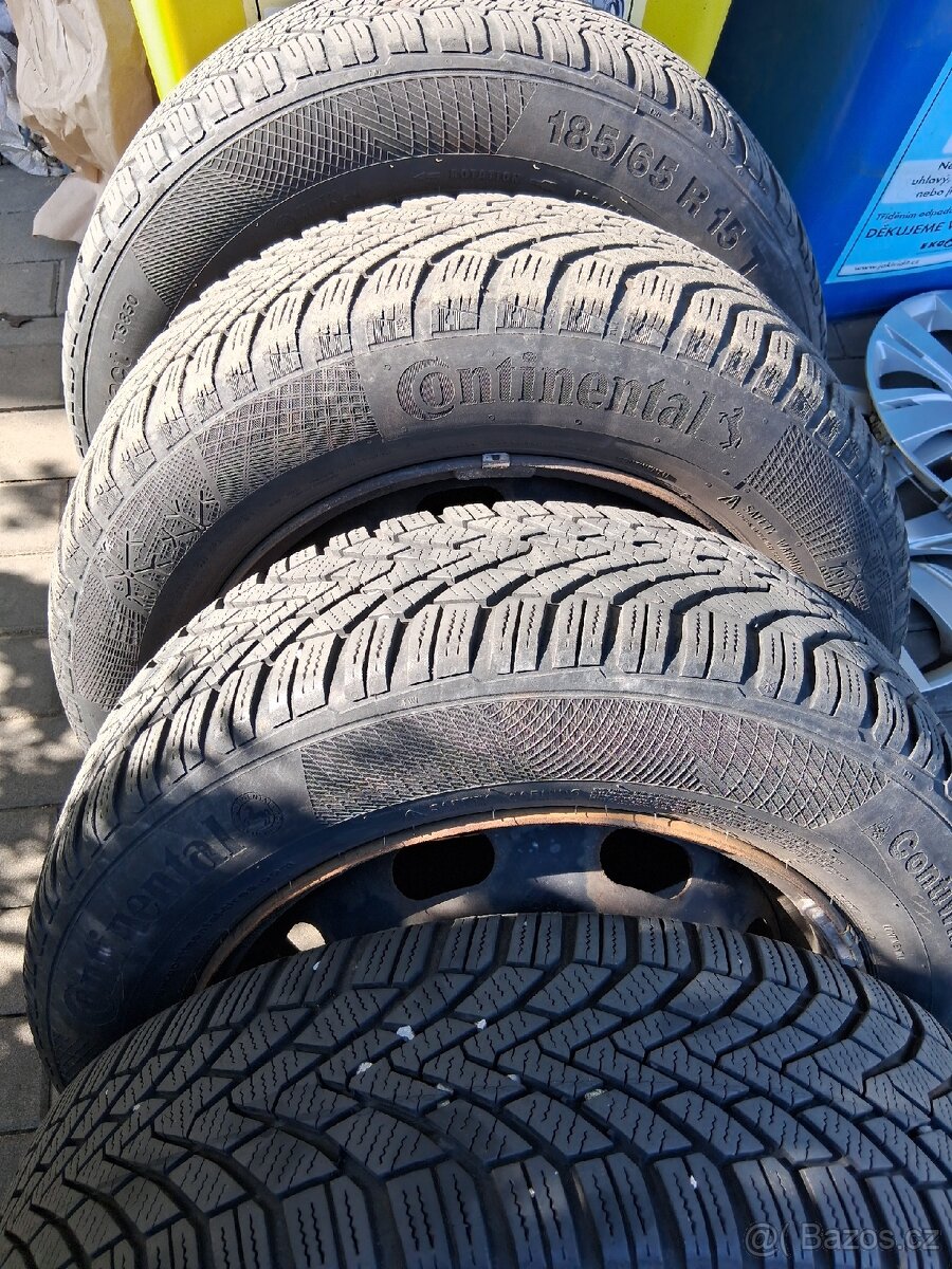 Kola na peugeot,zimní, z modelu 208.185/65/15