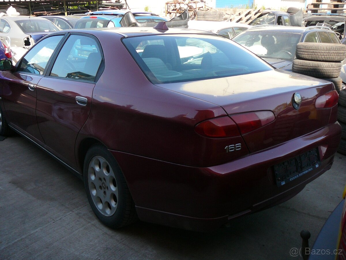 Alfa Romeo 166 2.4 100kW prodám díly
