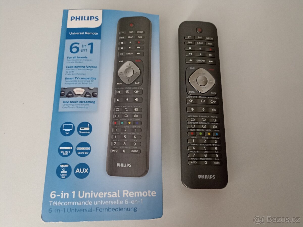 Dálkový ovladač PHILIPS SRP 5016