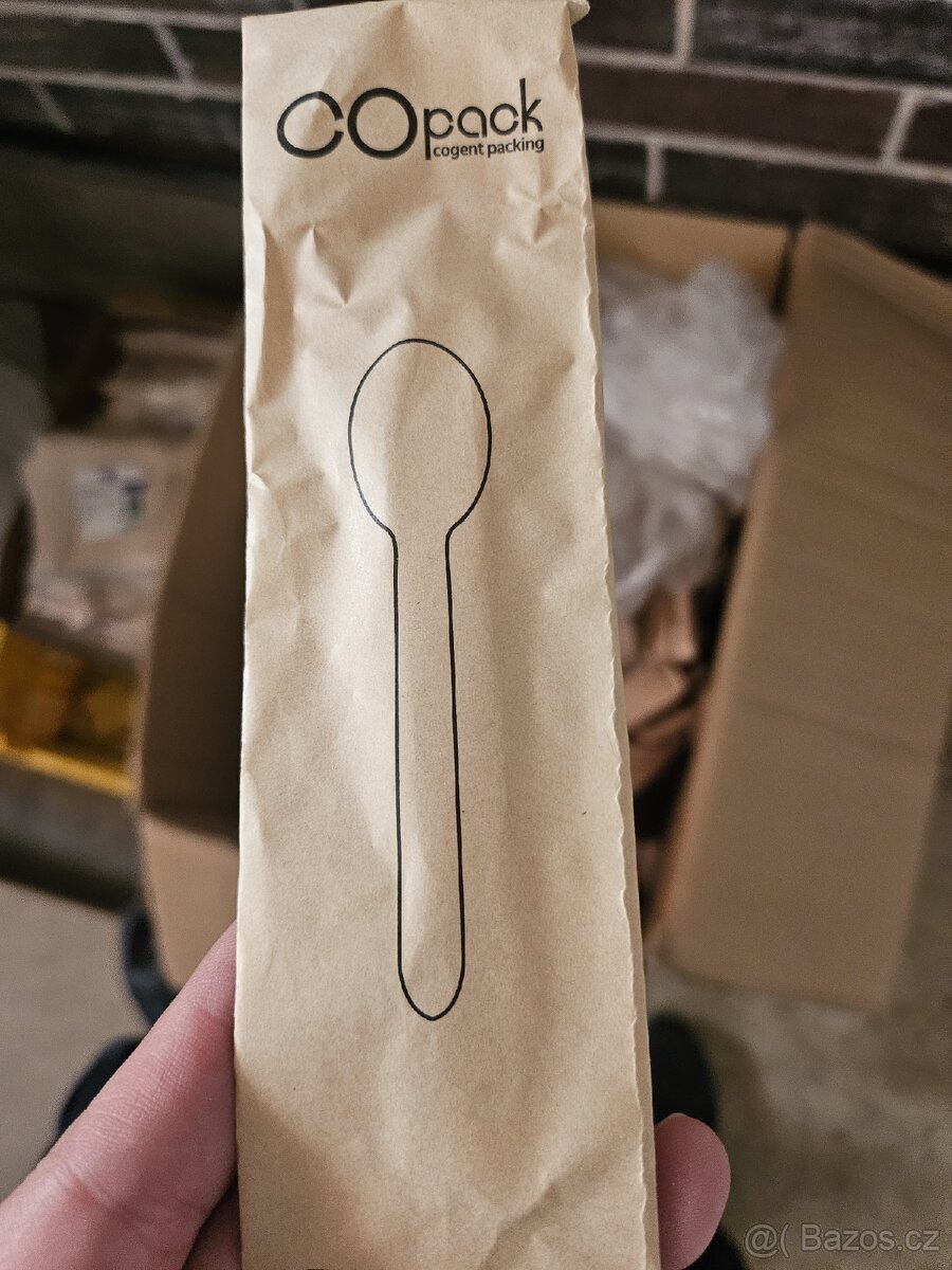 Jednorázové dřevěné lžičky 15cm