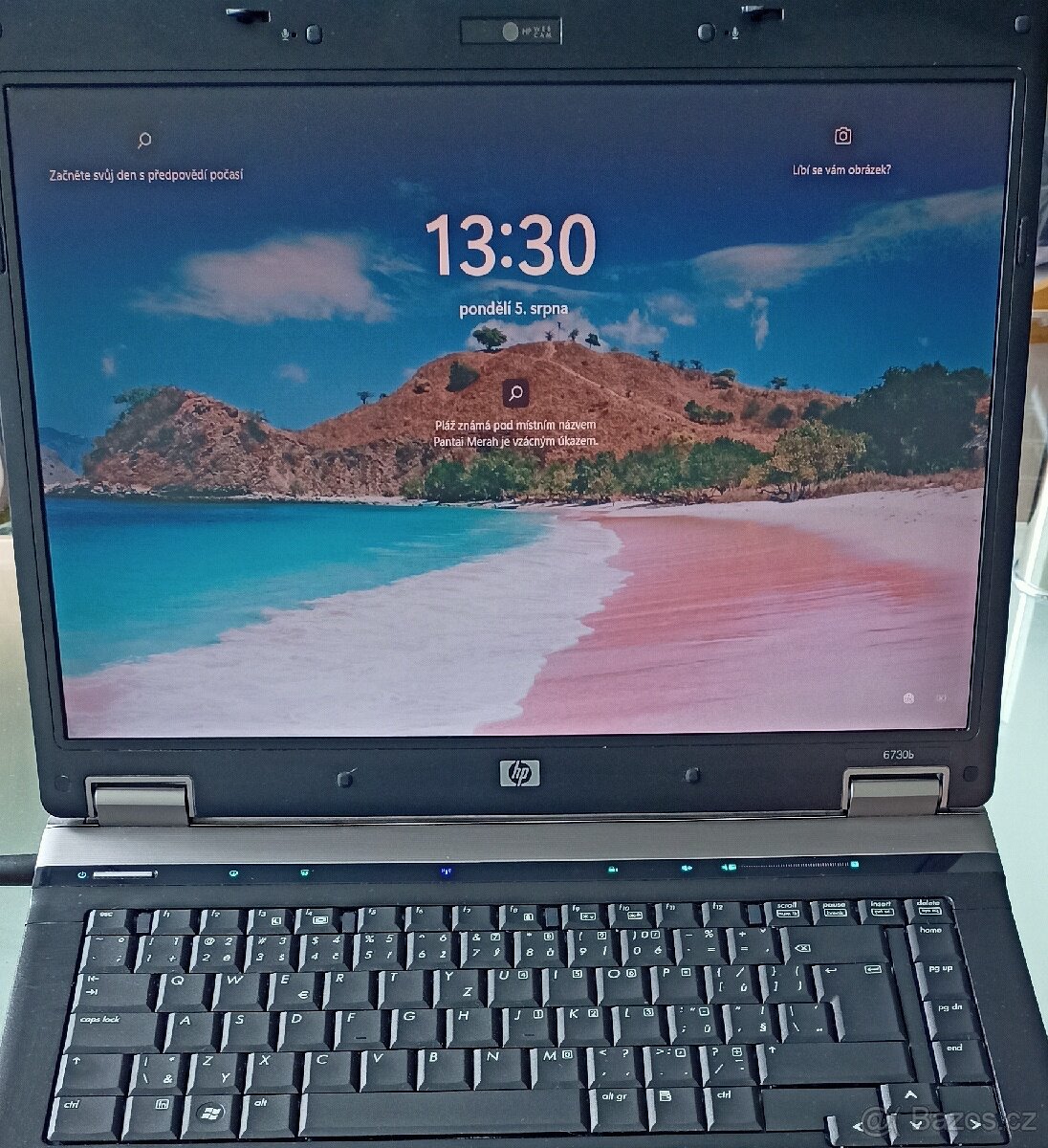 Plně funkční notebook HP 6730b se sériovým portem