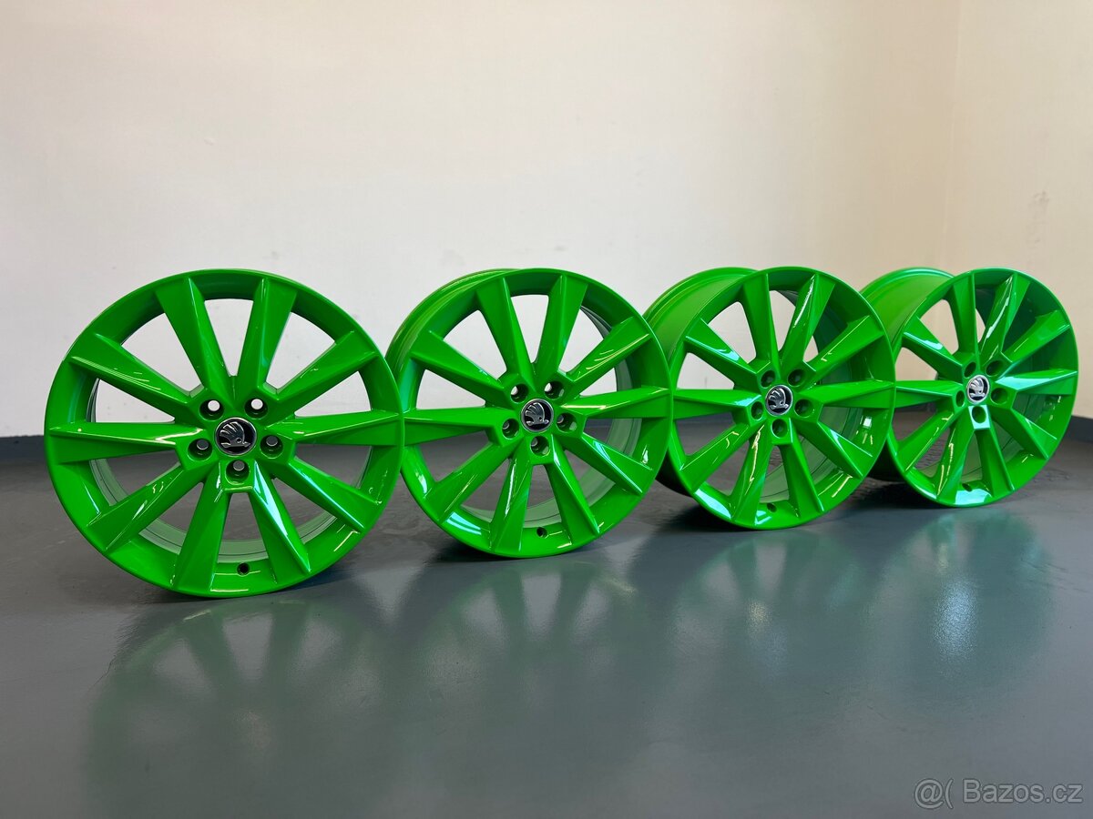 Originální alu kola Savio, Škoda Fabia R5, 5x100 r17