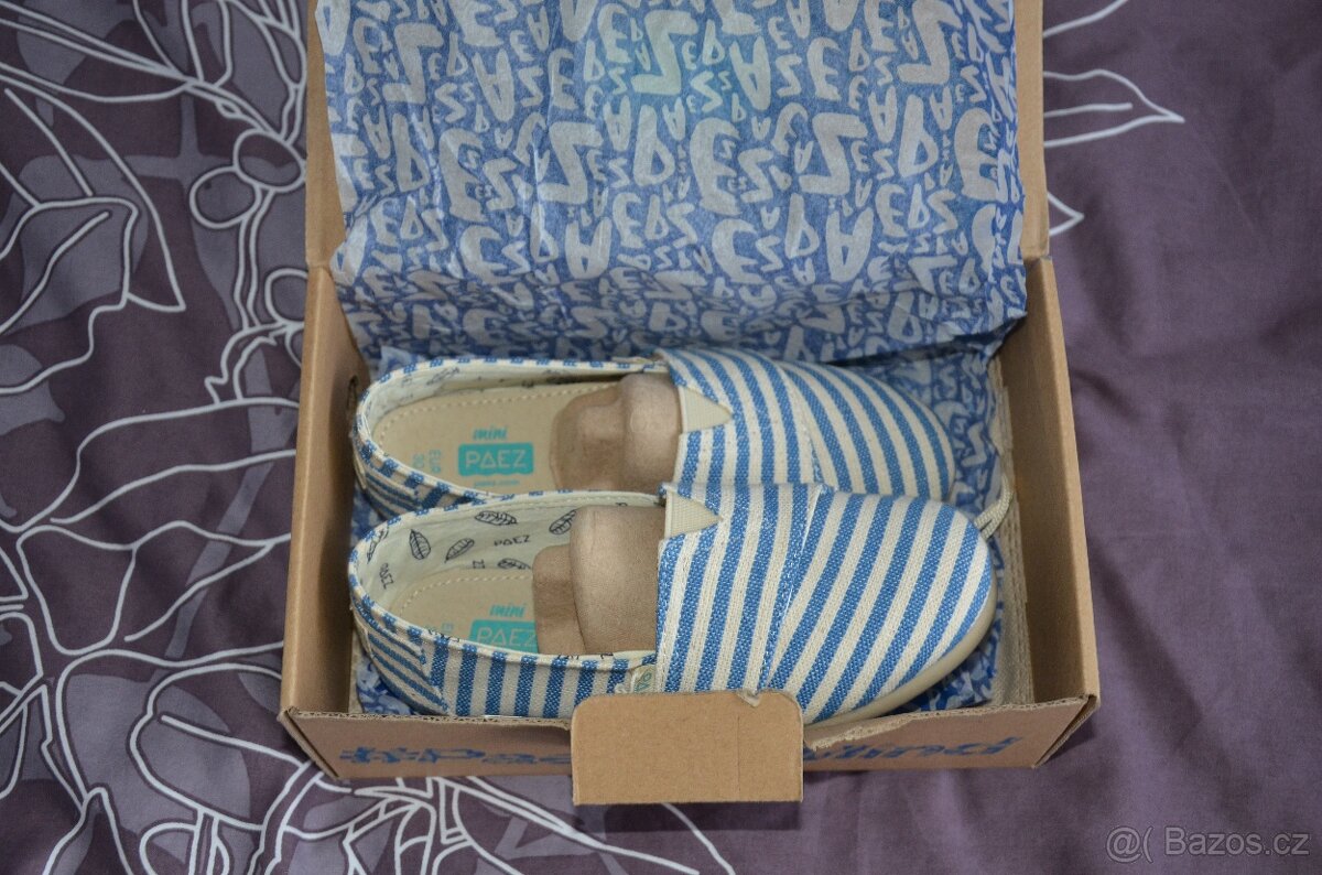 NOVÉ dětské espadrilky Paez Surfy Argentina vel.30