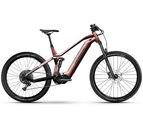 Haibike elektrokolo Alltrail 7 celoodpružené kolo -copper/bl
