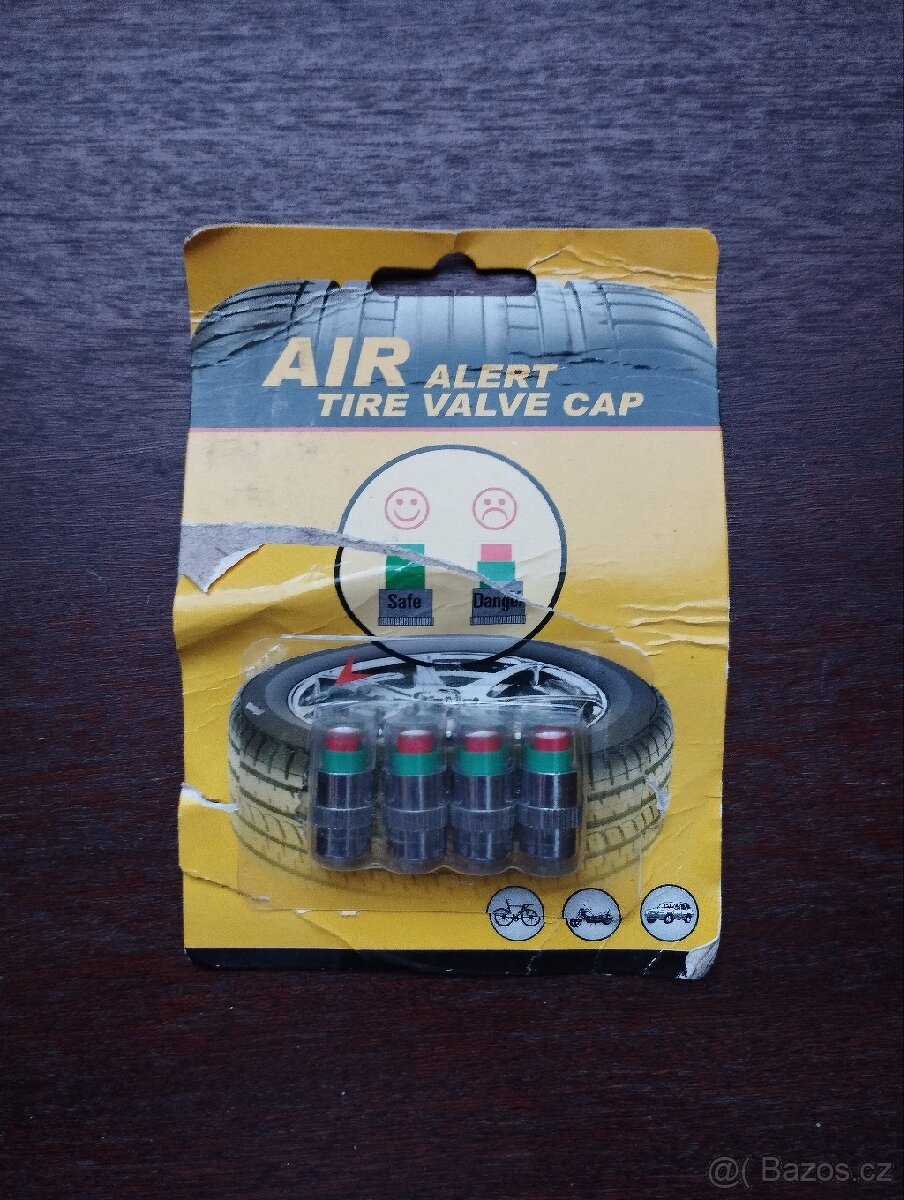 Čepičky ventilků