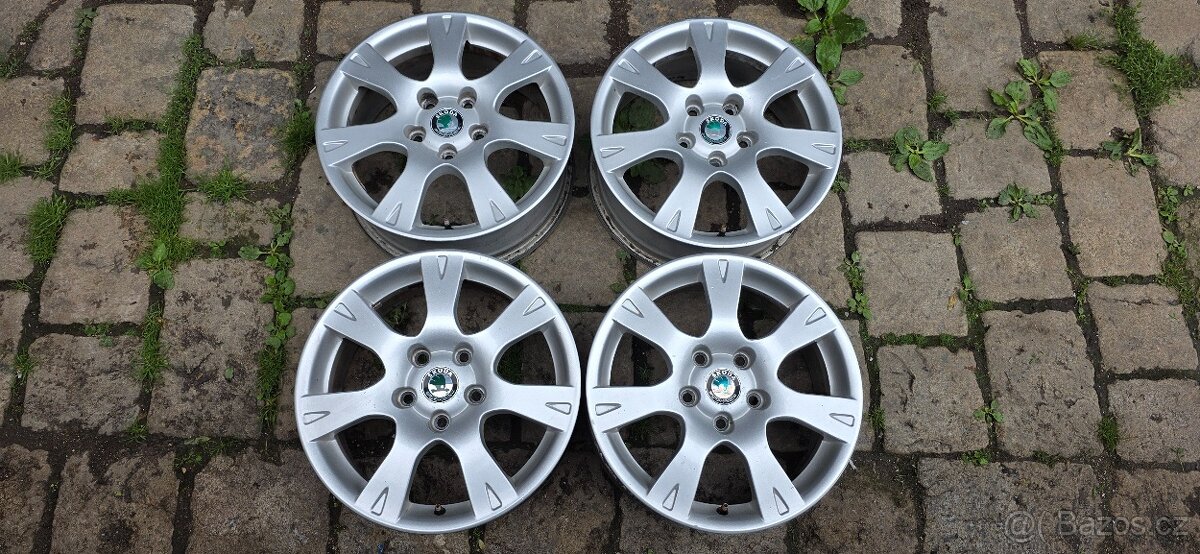 16" disky Škoda 5x112 - pošlu