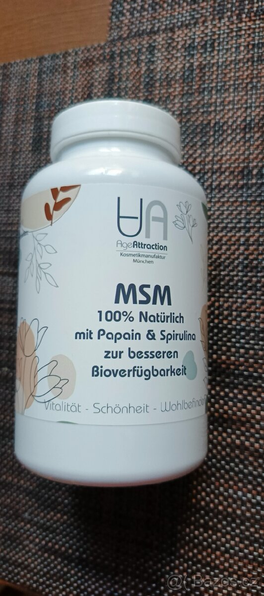 MSM& SPIRULINA&PAPÁJA