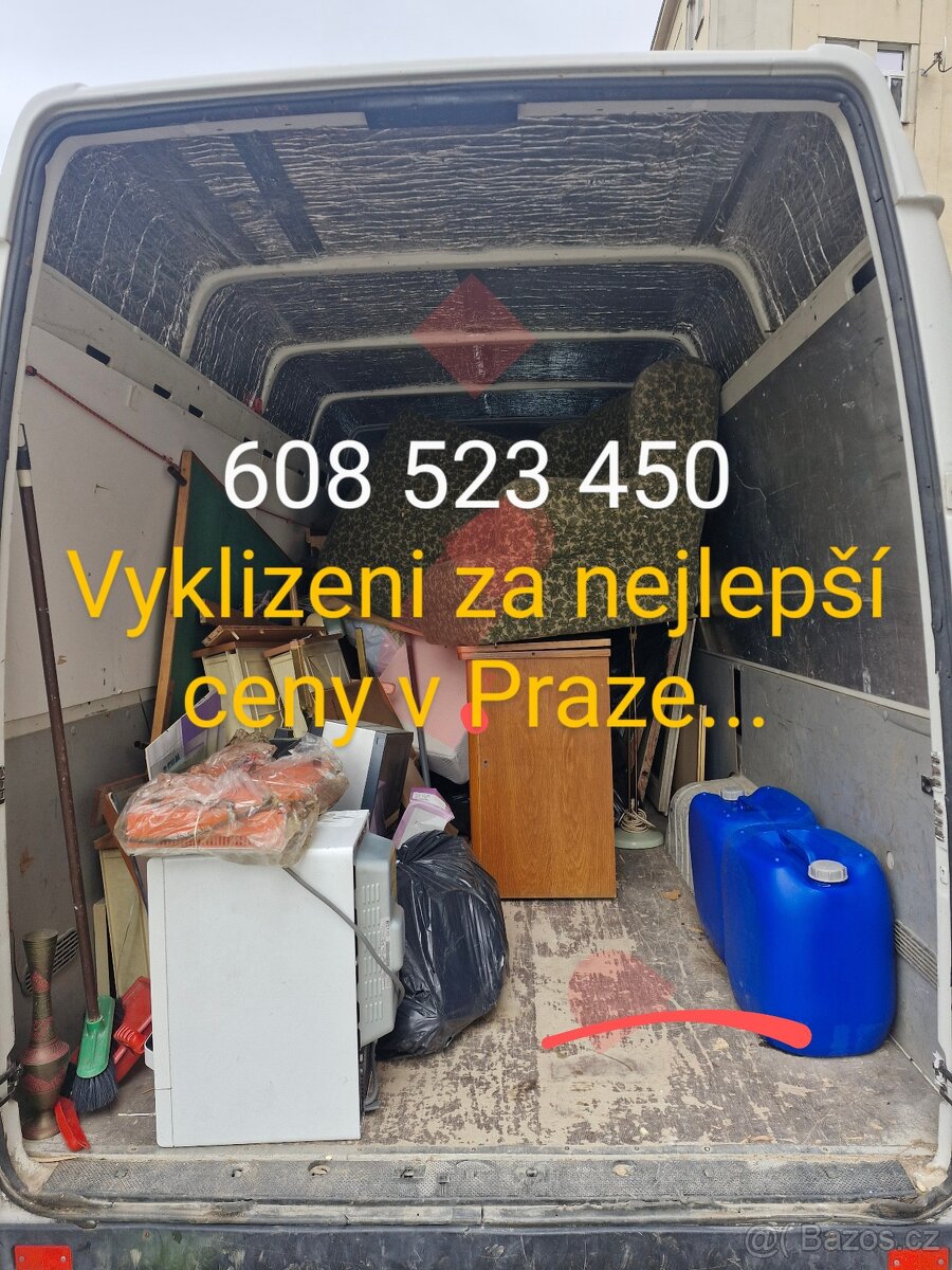VYKLIZENI, odvoz odpadu
