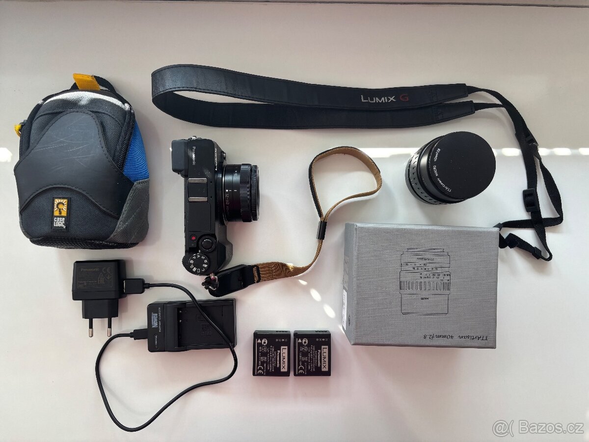 Lumix GX85 + 2 objektivy