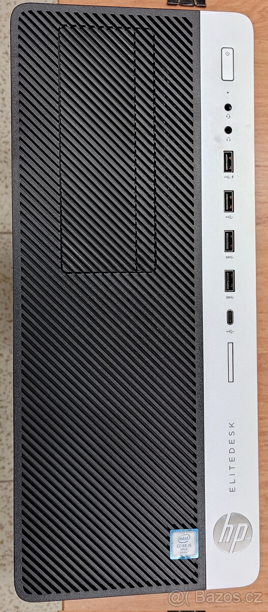 HP EliteDesk 800 G3,i5-6500,16GB,SSD,HDD, Nvidia,W11,LCD24"