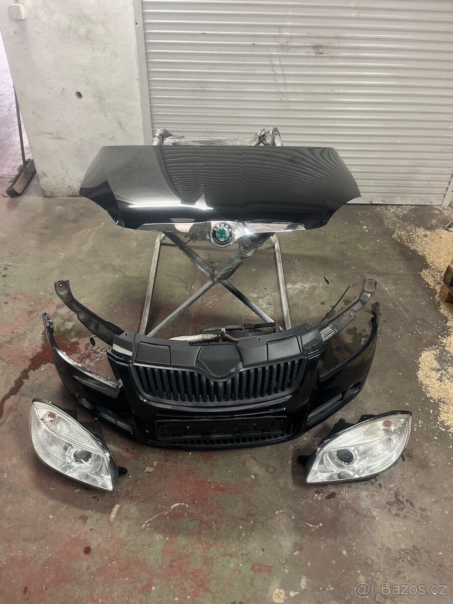 Fabia 2 9910 LF9R Kapota Blatník Nárazník Světlo