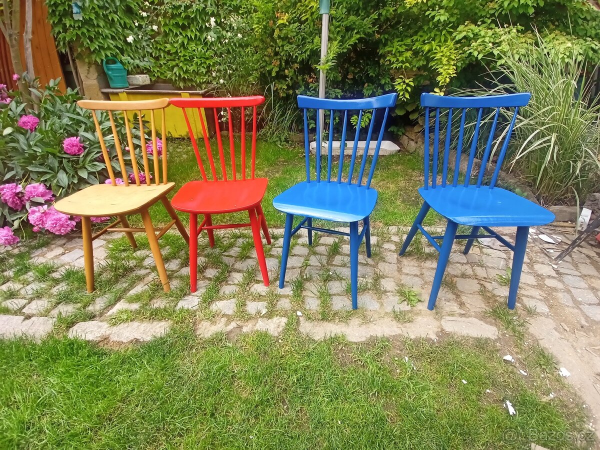 4x Židle