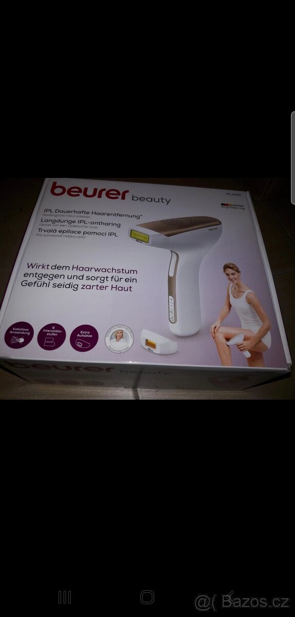 Nový epilátor Beurer Beauty IPL2000