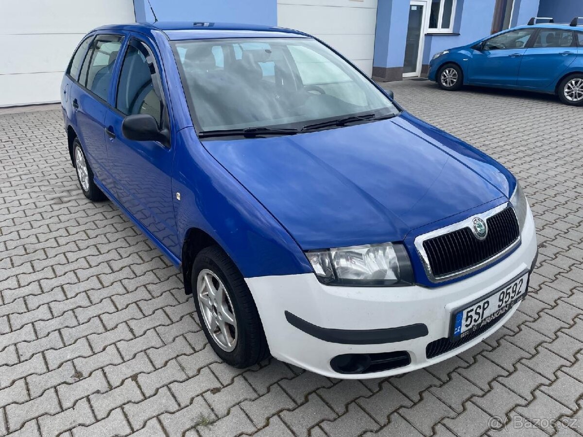 Škoda Fabia combi 1.4 16V bez závad a investic