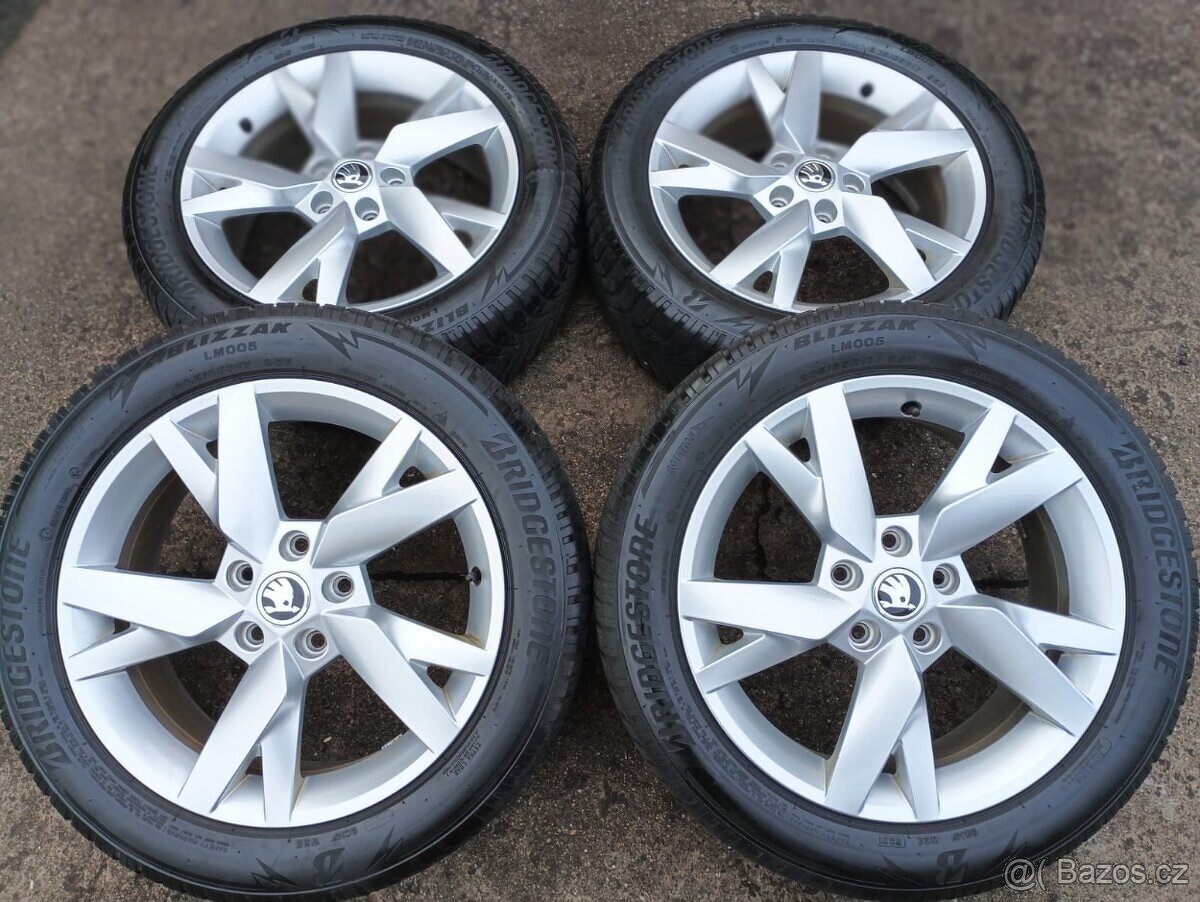 Disky originální Škoda Octavia IV 5x112 R17 Lyra