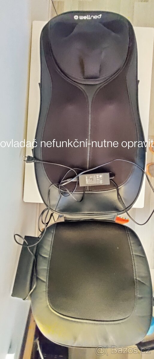 Wellneo masážní podložka zad a nohou Shiatsu 4v1