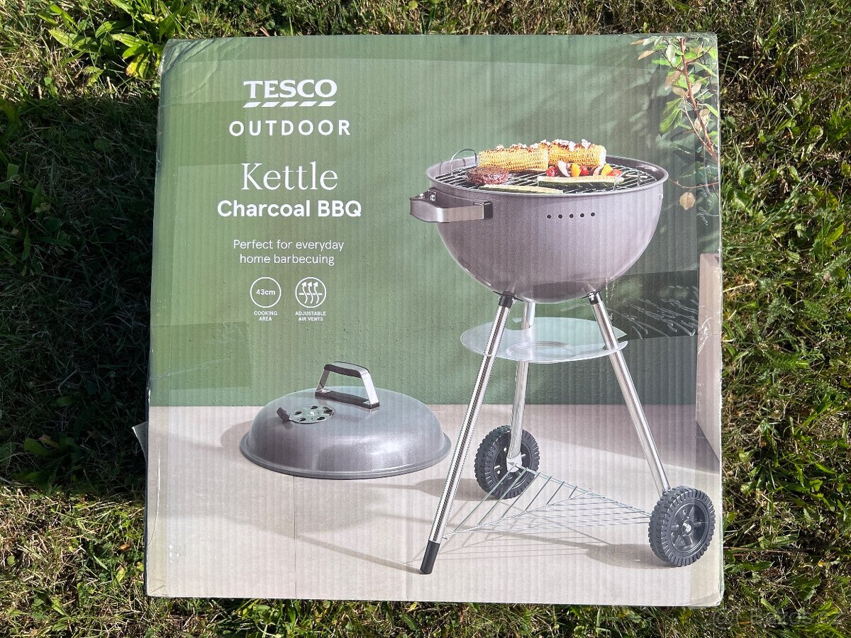 Nový kotlíkový gril o průměru roštu 43 cm - výprodej grilů