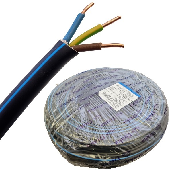 Kabely Cyky nové 3x1,5/3x2,5/