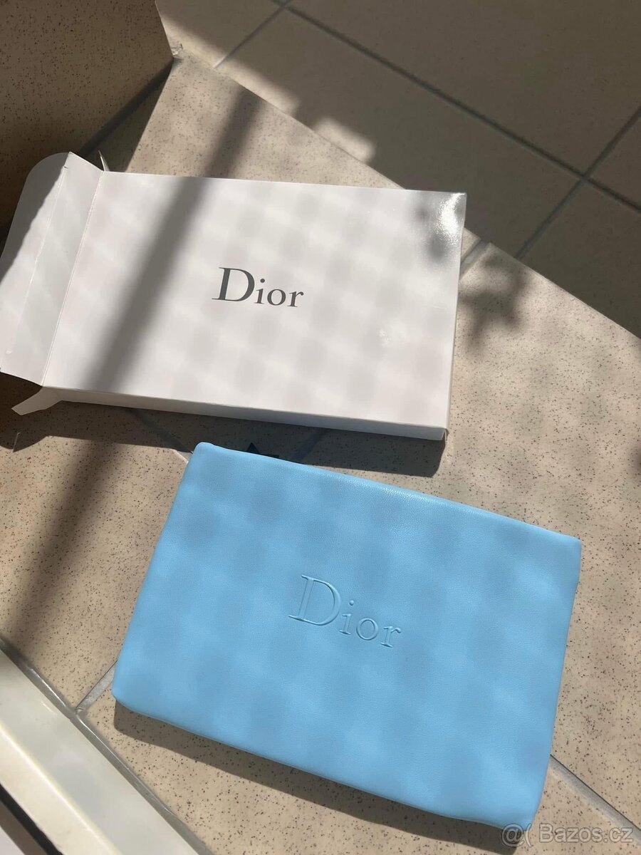 Koženková kosmetická taštička Dior