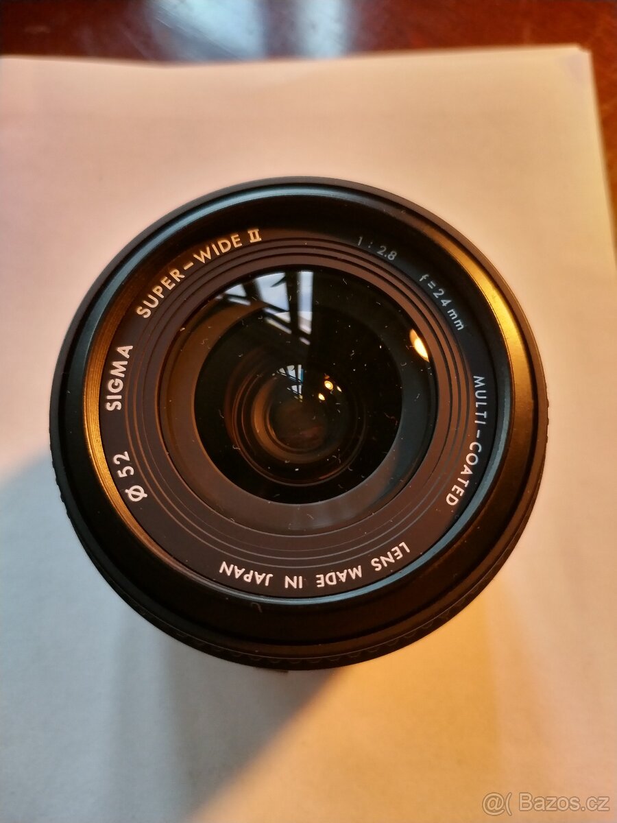 Sigma 24mm f/2.8 objektiv pro Canon EF