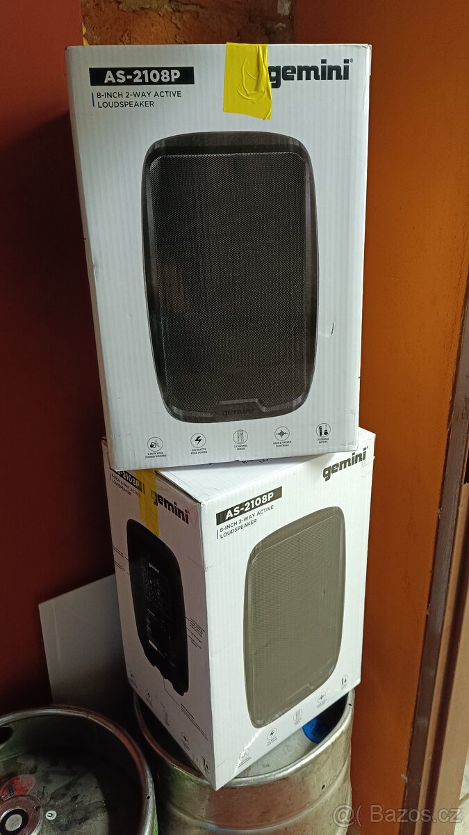 Gemini AS-2108P aktivní bedny