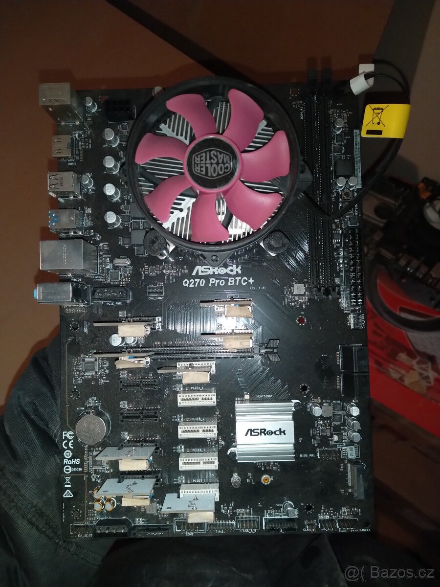 Mining deska ASRock Q270 Pro BTC+ (LGA 1151)