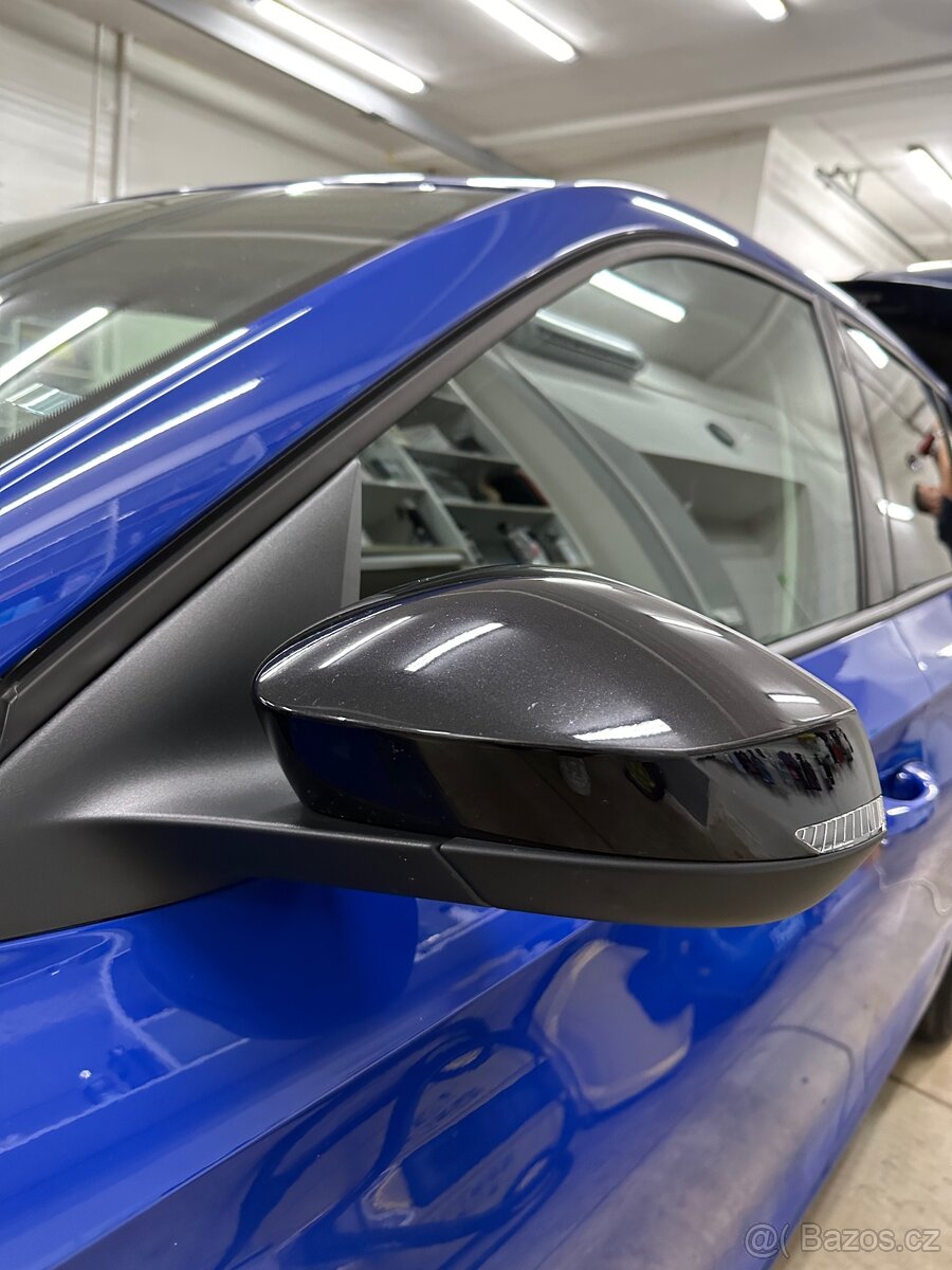 Škoda Fabia 4 - Kryty zrcátek - černý