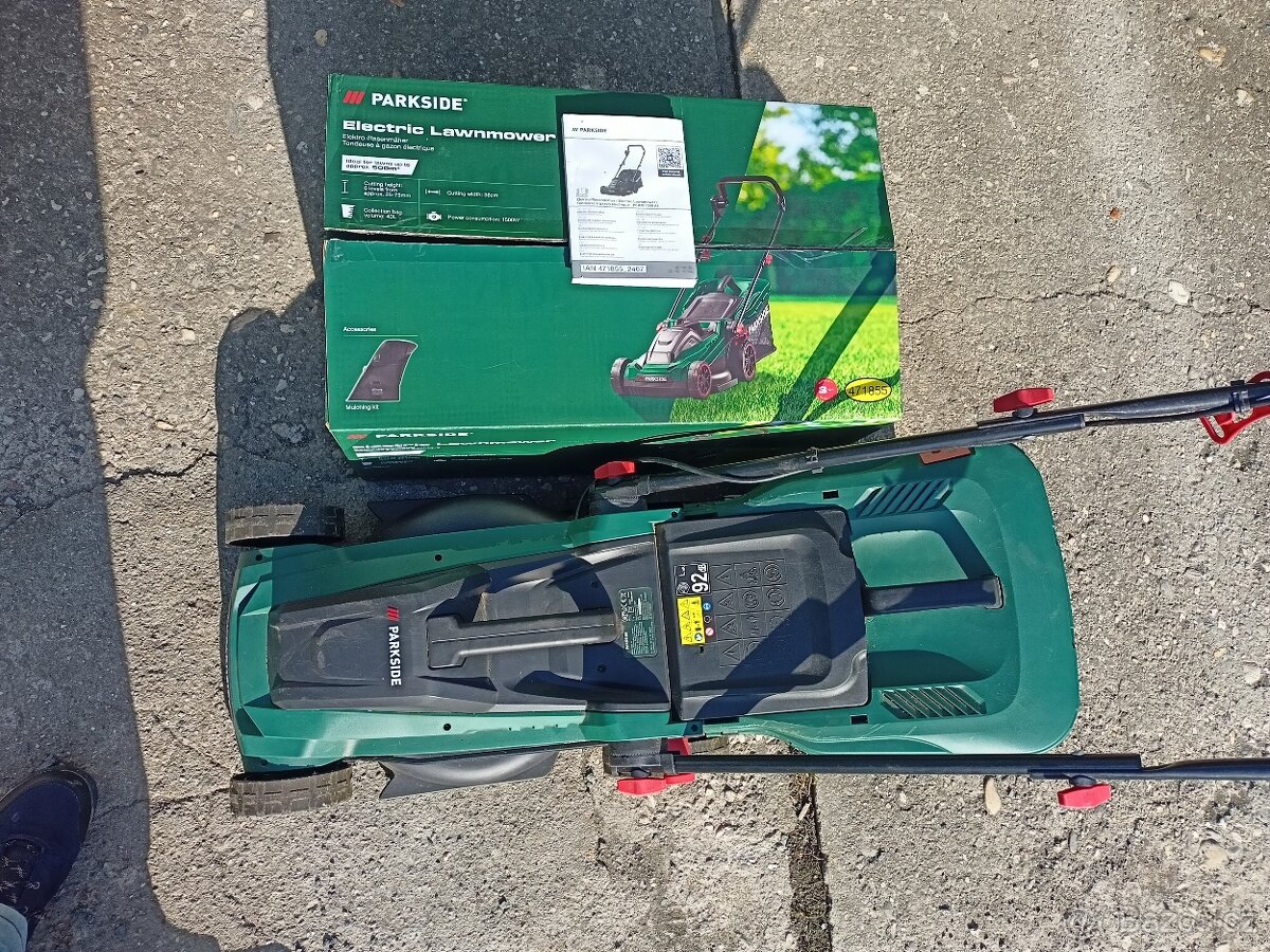 Elektrická sekačka 1500W v záruce