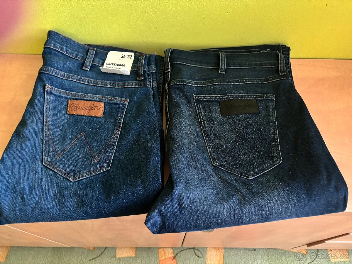 Wrangler Greensboro 36/32 regular straight 2ks