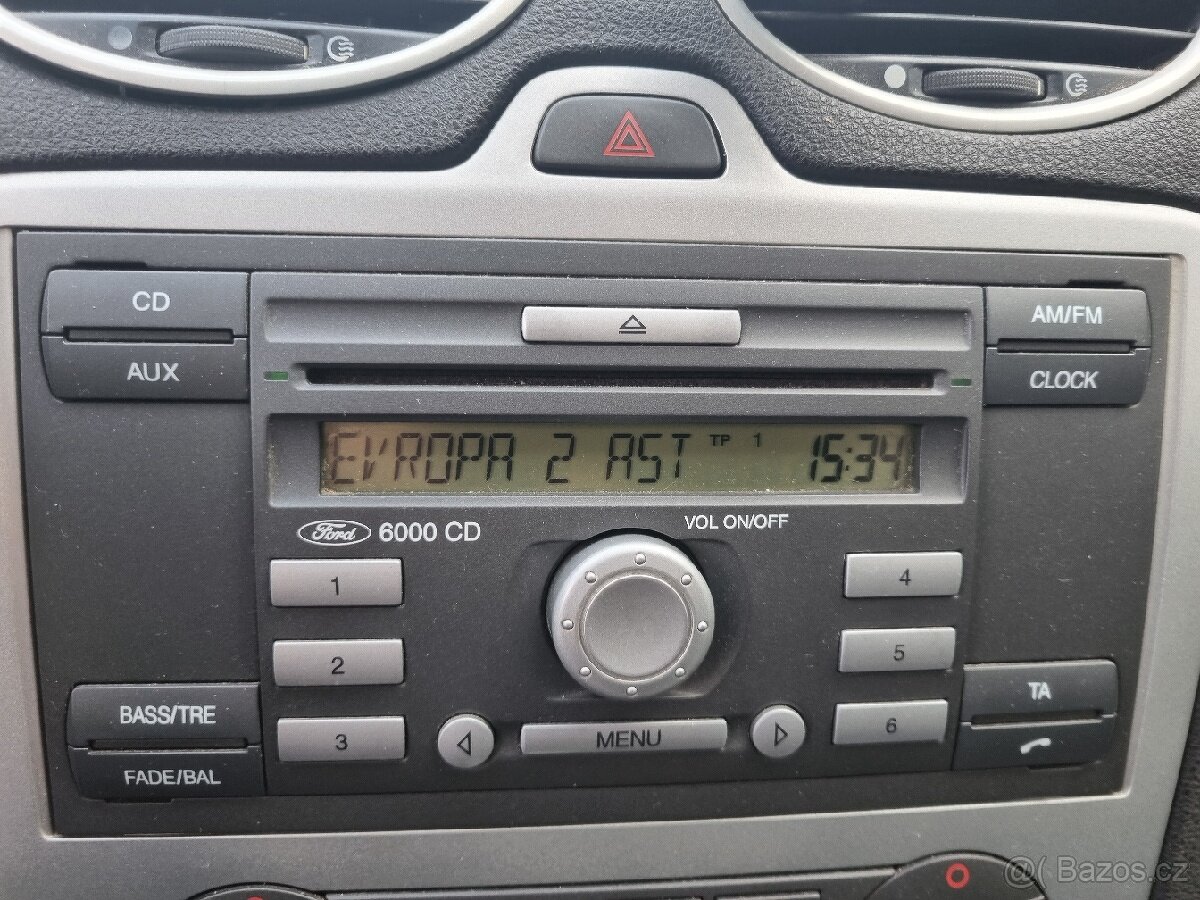 Autoradio Ford 600CD s kodem
