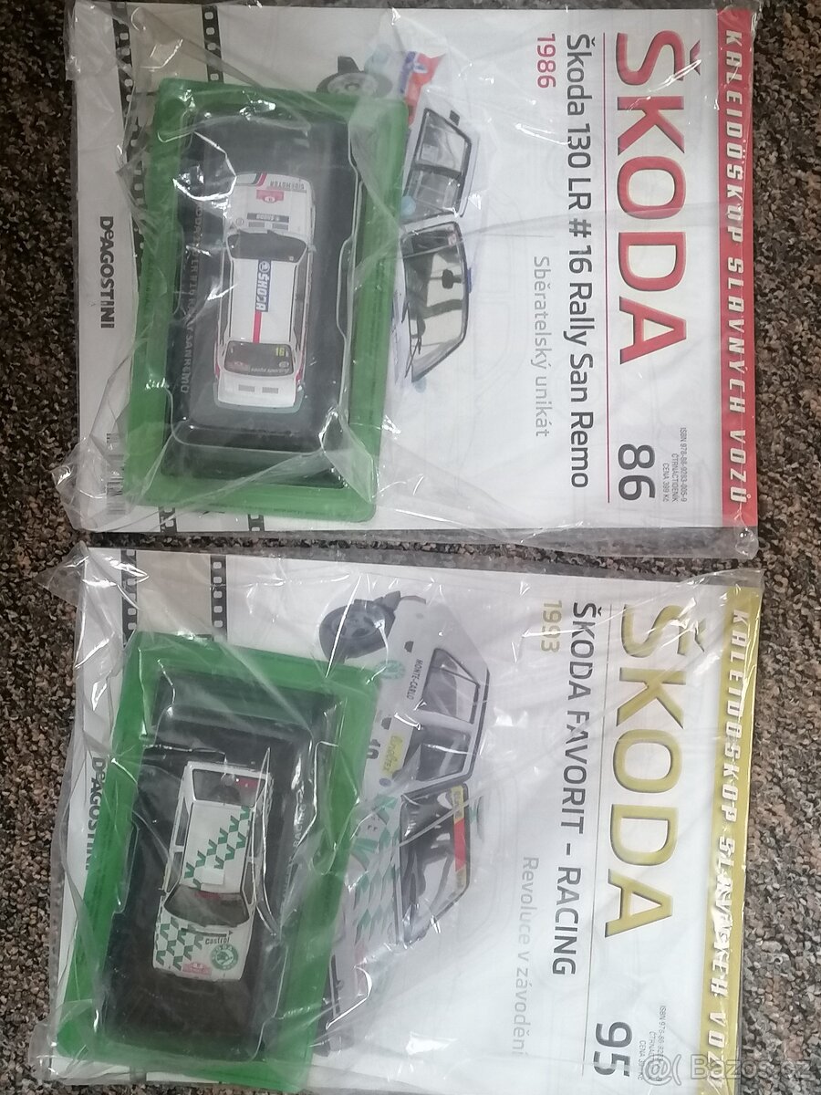 Modely ŠKODA 1:43