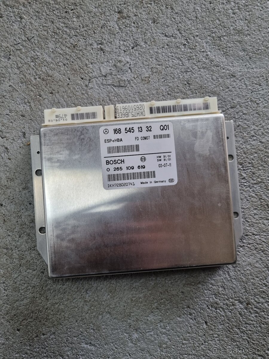 Řídící jednotka motoru 1685451332 Mercedes W168