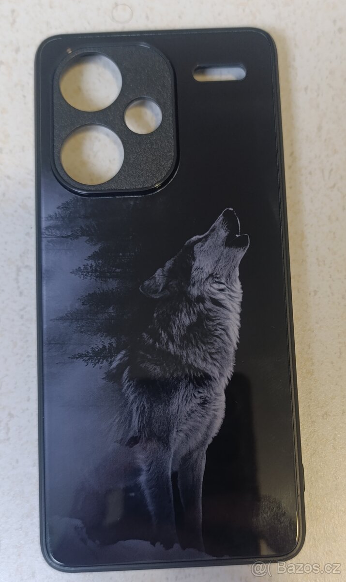 Kryt s motivem vlka pro Xiaomi Redmi Note 13 Pro+