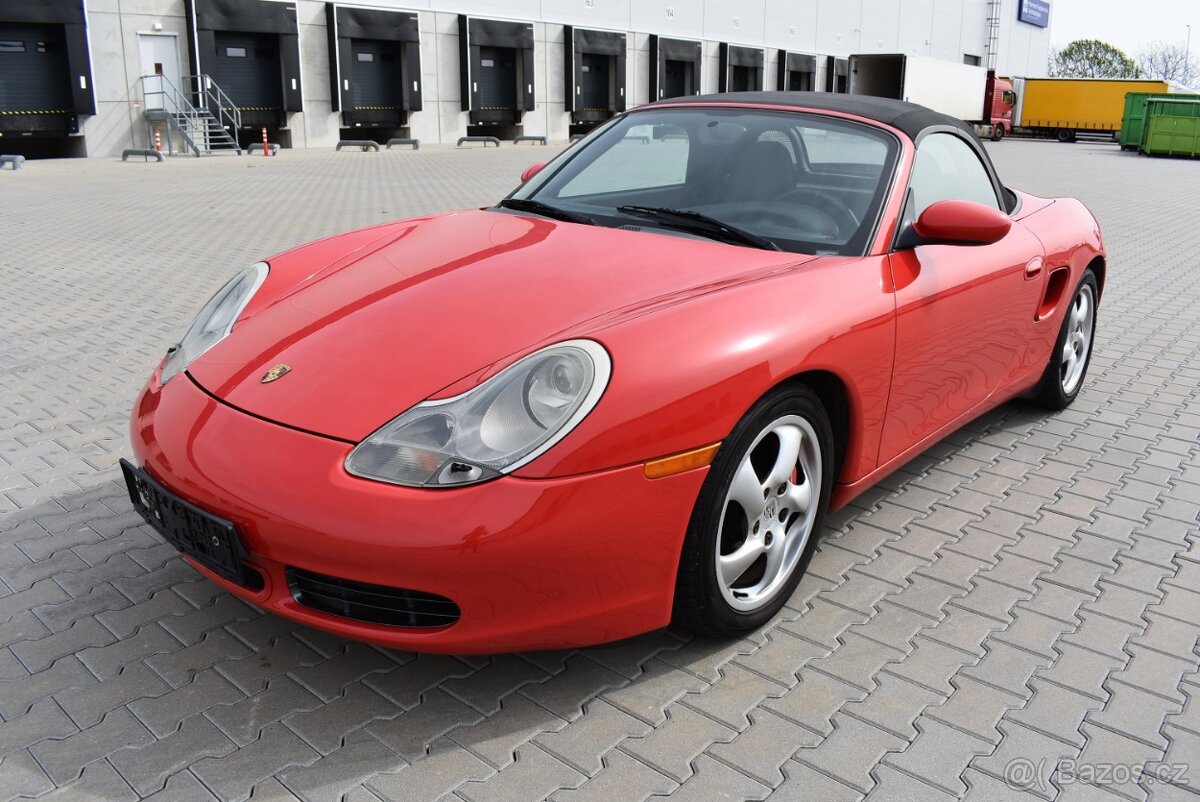 PORSCHE BOXSTER 986 3,2 S - SERVISKA,PŮVODNÍ STAV,1.MAJ
