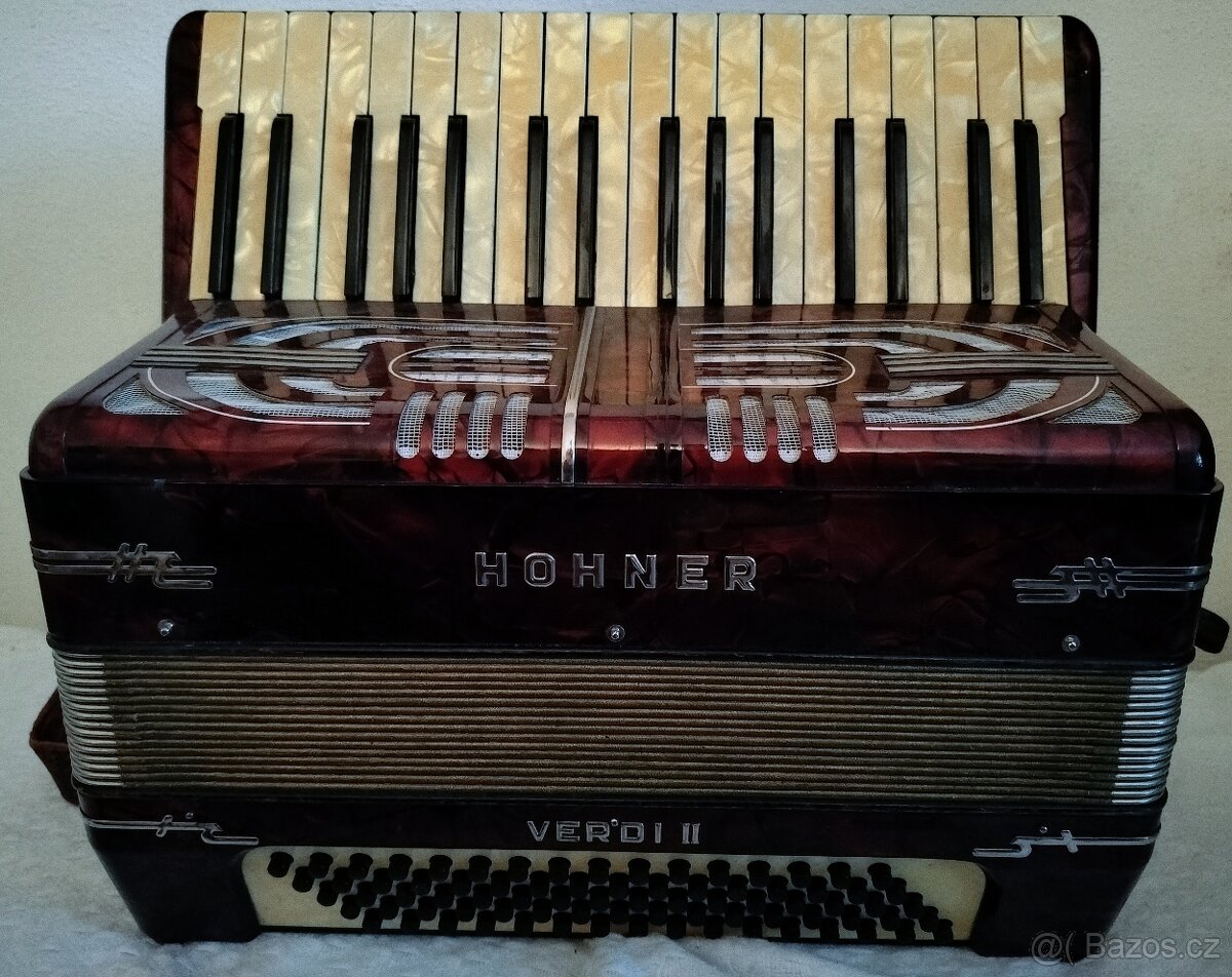 Harmonika Akordeon Hohner Verdi II