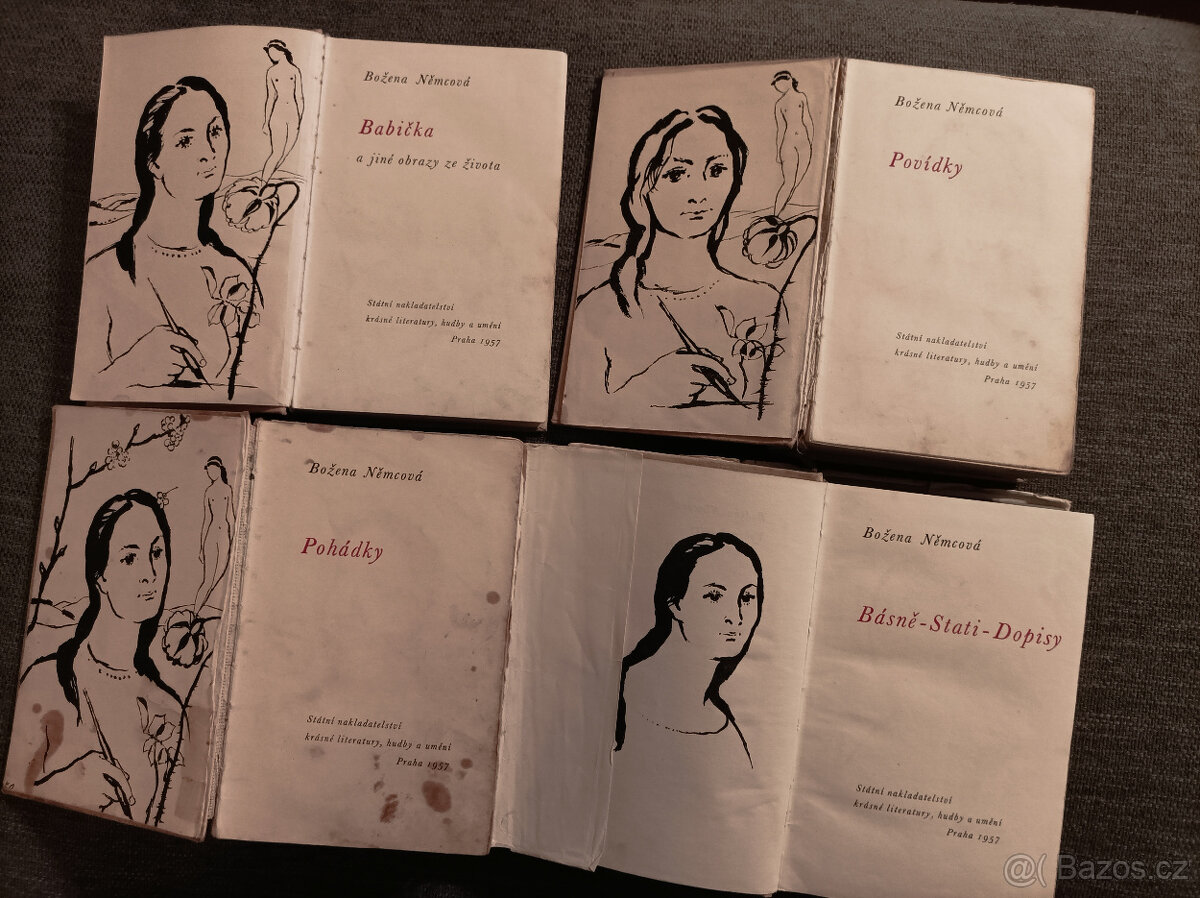 Božena Němcová a další starší knihy