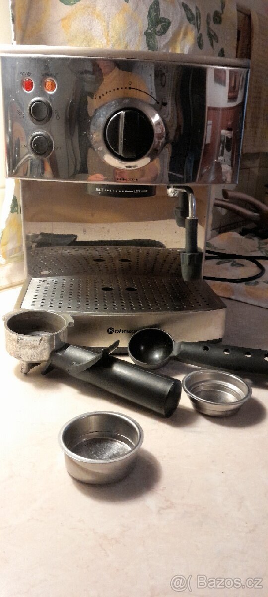 ROHNSON, espresso, kávovar.