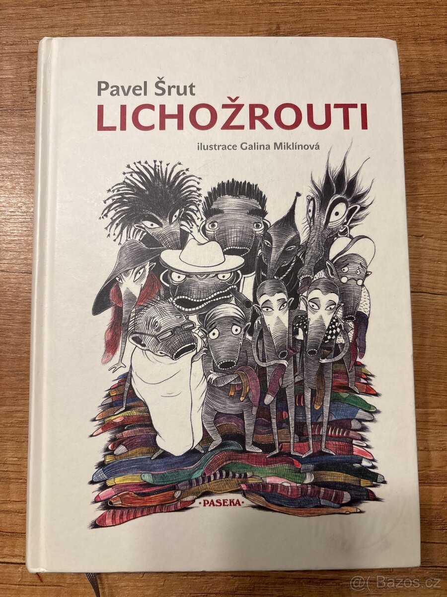 Pavel Šrut - Lichozrouti - stav nové knihy