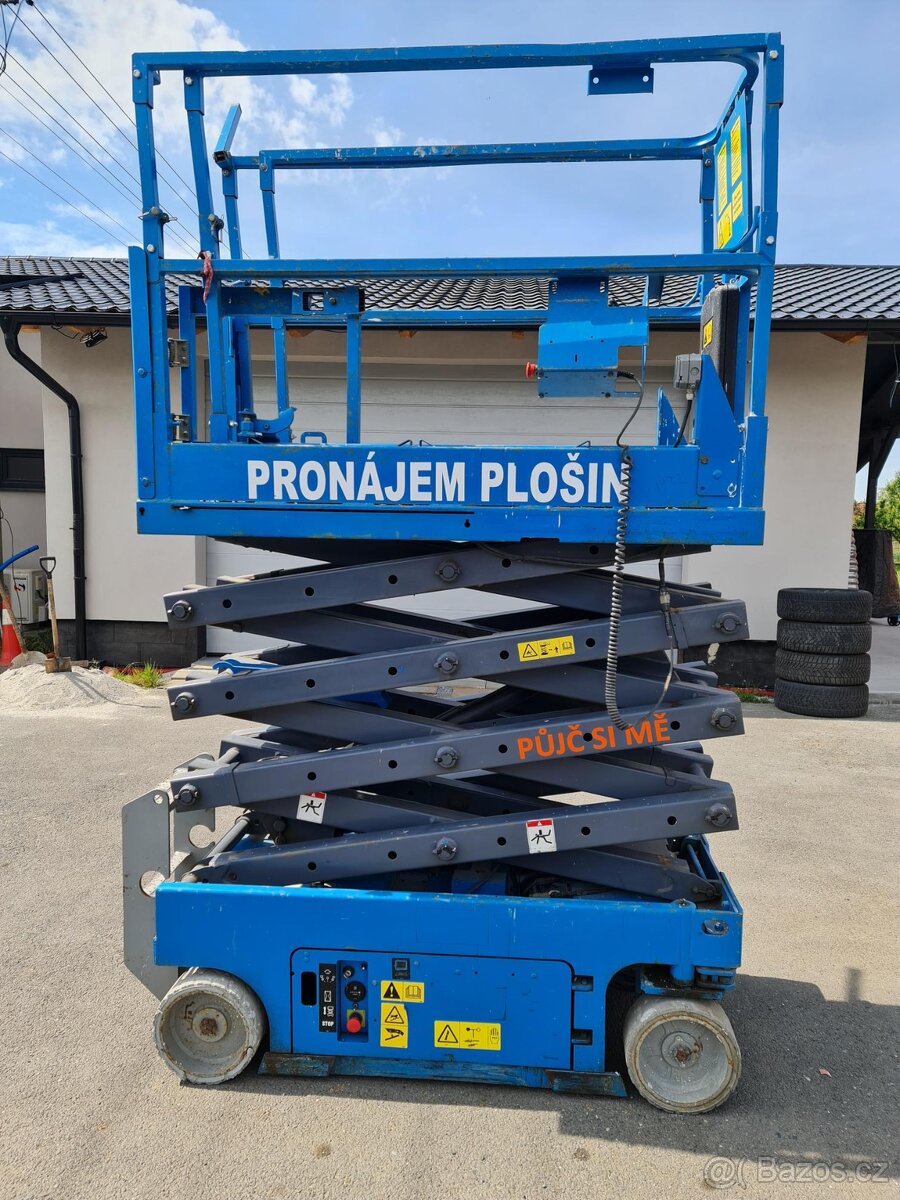 PRONÁJEM nůžkové plošiny GENIE GS-1932