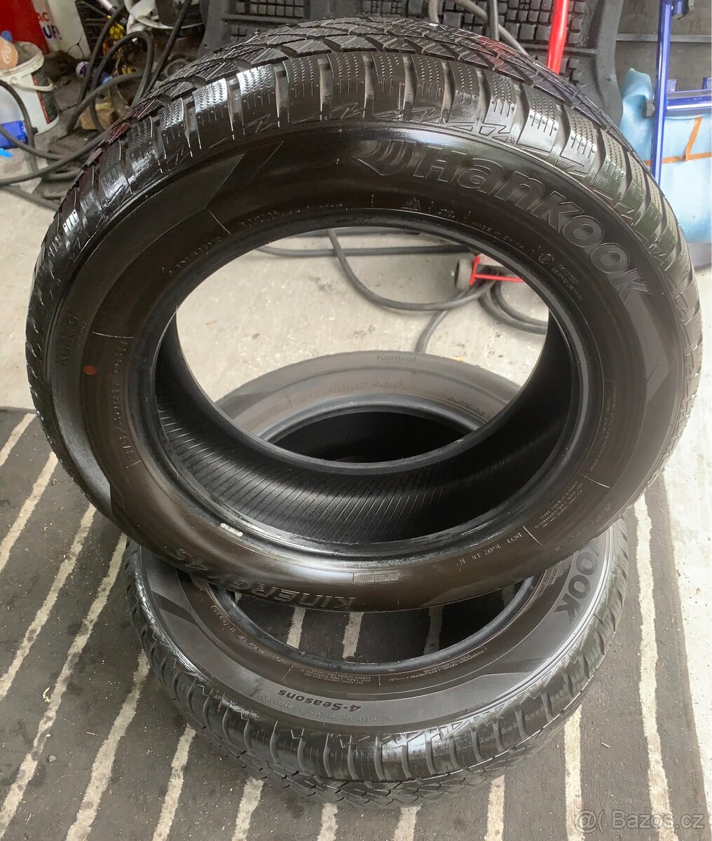 Zimni pneu 2x Hankook 215/60 R17, 8mm