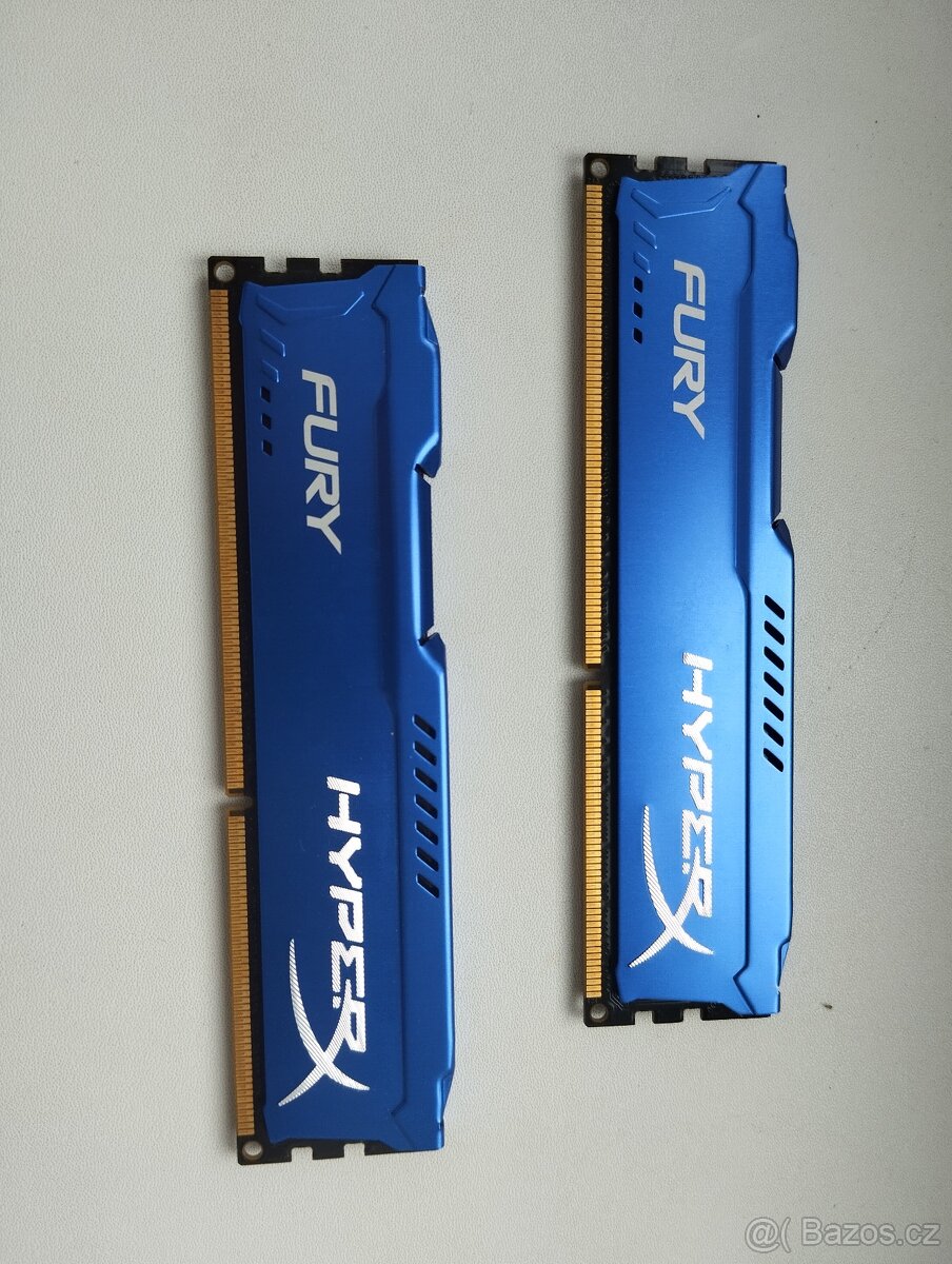 RAM Kingston HyperX fury DDR3 2x4Gb